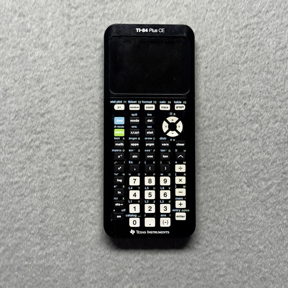 Texas Instruments TI-84 Plus CE Programmable USB Graphing Calculator Only - Picture 4 of 5